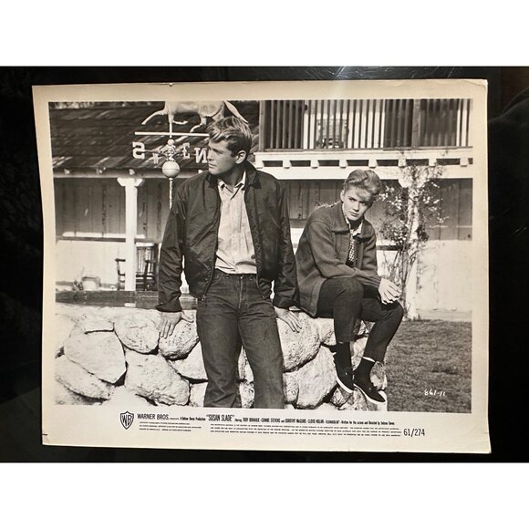 Vintage 1961 Susan Slade Movie Still Connie Stevens Troy Donahue Photo - Picture 5 of 14